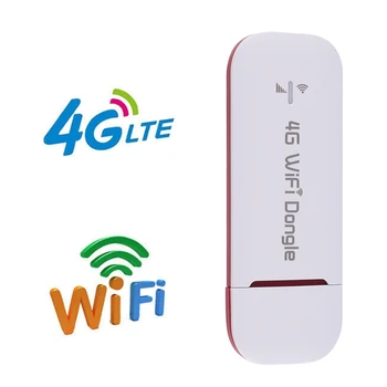 4G USB-ключ 150 Мбит/с Wi-Fi Маршрутизатор Wifi Модем Стик Беспроводной маршрутизатор Сетевой адаптер со слотом для sim-карты