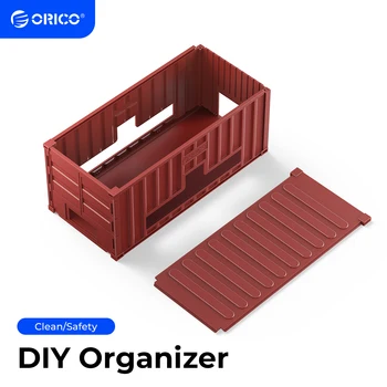 ORICO DIY Блок питания для организации управления хранением Пылезащитная защита для розетки Сетевой фильтр Дизайн контейнера