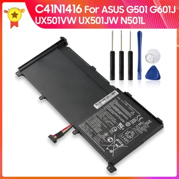 Сменный Аккумулятор C41N1416 для Ноутбука ASUS G601J G501 UX501JW UX501VW N501L Аккумулятор 60 Втч