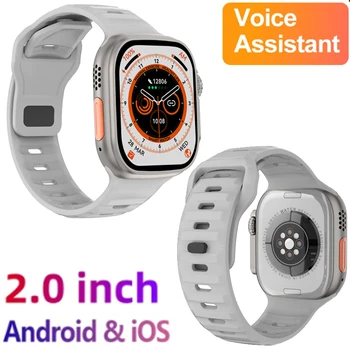 Женские Смарт-часы Bluetooth Call Голосовой Помощник для мужчин и Женщин Smartwatch для POCO M3 Pro X3 Pro M4 Pro 4G X3 GT F3 F4 G