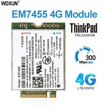 EM7455 Модуль 4G LTE 00JT547 00JT542 01AX789 01AX746 4G Карта для Ноутбука Thinkpad T460 T460S T560 X1 Carbon P70 P50 X260