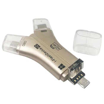 Универсальный высокоскоростной считыватель SD-карт 4 в 1 для всех устройств Micro SD Card Reader B99
