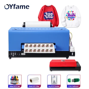 OYfame A3 DTF Принтер XP600 DTF Принтер непосредственно для печати пленки A3 dtf термопресс машина для печати футболок A3