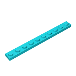 Строительные блоки, совместимые с LEGO 4477 Пластина 1x10 Технические аксессуары MOC Запчасти для сборки Набор кирпичей DIY