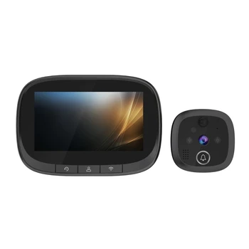 OFBK 720P WiFi Видео Дверной звонок Камера Обнаружения движения ночного видения 2-полосная 17