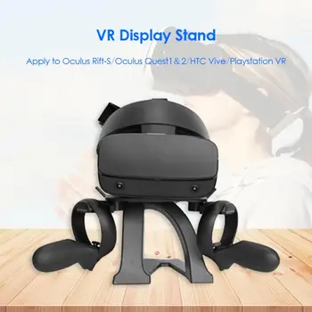 Подставка для дисплея виртуальной реальности Пластик высокой твердости Экономит пространство, удобен, хорошая несущая способность для гарнитуры виртуальной реальности Oculus Quest 2, подставка для виртуальной реальности