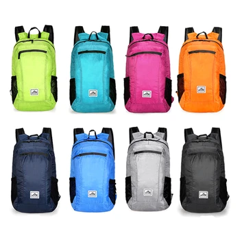 Складной рюкзак для мужчин и женщин 20л, легкий водонепроницаемый, большой емкости, красочный, для альпинизма, для путешествий, спортивный рюкзак