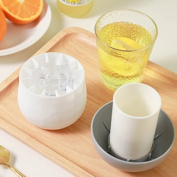 Грибовидная силиконовая чашка для льда Quick Release Ice Cup для напитков