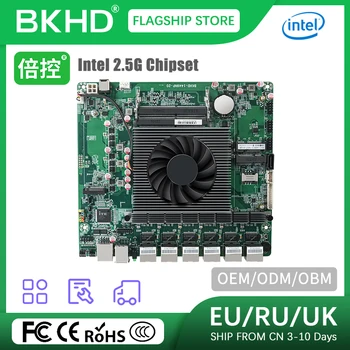 Материнская плата BKHD 1449NP X86 11-го поколения Intel Core i5-1135G7 6 LAN 2.5G ROS Openwrt Маршрутизатор Брандмауэр VPN