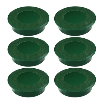 Крышка для стакана для гольфа из 6 частей, отверстие для гольфа, Паттинг-грин, Чашка Зеленого цвета Для сада и активного отдыха на заднем дворе