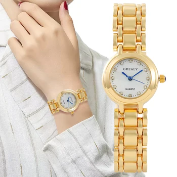 Роскошные брендовые женские часы, модные простые хрустальные водонепроницаемые кварцевые часы для женщин, ремешок из нержавеющей стали, высококачественные часы