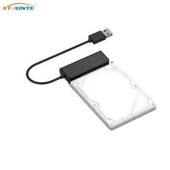 Адаптер SATA-USB 3.0 Type C-SATA Кабель Высокоскоростной передачи данных 5 Гбит/с для 2,5-дюймового внешнего жесткого диска HDD