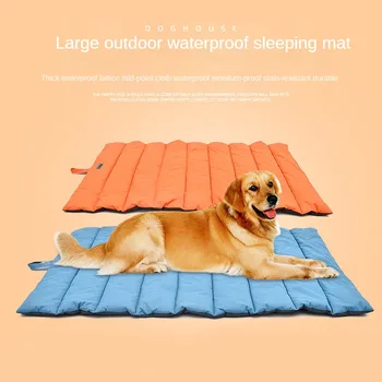 Водонепроницаемая Большая Кровать для собак из ткани Оксфорд, Устойчивая к укусам Большая Кровать для собак 43 