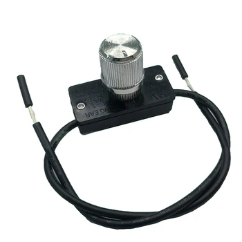 Zing Ear ZE-256 Поворотный Выключатель лампы Ручной Регулировки Вращающийся Выключатель Макс 500 Вт 3A 250 В Переменного тока HI-LO-OFF LO-HI-OFF