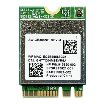 Беспроводная сетевая карта AW-CB304NF RTL8821CE 2,4G/5G Двухдиапазонный Bluetooth 4,2 433 Мбит/с 802.11AC IPC для ноутбука Сетевая карта