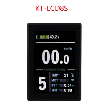 Цветной дисплей KT-LCD8S Метр 1 шт. Для электровелосипеда Для контроллера серии KT Для NCB Conversion Kit LCD8S TFT Абсолютно Новый