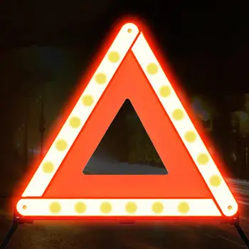 Складной Предупреждающий знак ABS Аварийный отражатель Прочный Треугольник для парковки Автомобиля Предупреждение о парковке