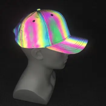 Высококачественная легкая светоотражающая кепка для мужчин, для занятий спортом и отдыха на открытом воздухе, бейсбольная кепка в стиле хип-хоп, серый женский солнцезащитный козырек