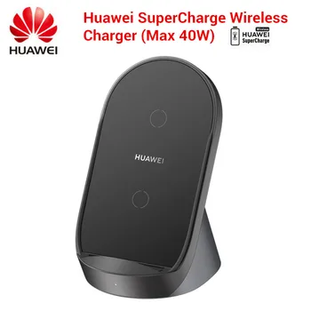 Оригинальная Подставка Для Беспроводного Зарядного устройства Huawei SuperCharge 40 Вт CP62, Автомобильное Зарядное Устройство Для P40 Pro, Mate 30 Pro, S20 Ultra, S10, Foriphone 11/X