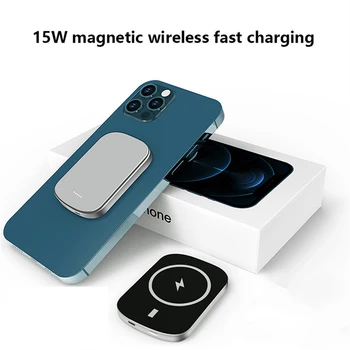 10000 мАч 20 Вт Магнитная беспроводная быстрая зарядка Портативный блок питания для iPhone 11 12 13 Pro Huawei Xiaomi Samsung Внешний аккумулятор