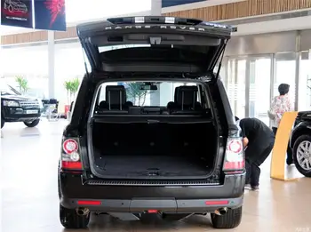 Для Land Rover Range Rover Sport 2005-2013 (черный, бежевый) Высококачественный защитный экран заднего багажника, защитный экран для грузов