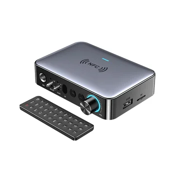 2 в 1 Bluetooth 5.1 Передатчик Приемник Беспроводной аудиоадаптер Цифровое оптическое волокно Аналоговый микрофон Для Пения
