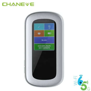CHANEVE 5G MiFi Маршрутизатор Со Слотом Для sim-карты Портативный Мобильный Модем WiFi Точка Доступа Высокоскоростная CAT18 4G Беспроводная Точка доступа Wifi6