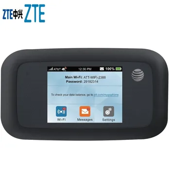 ZTE Velocity Mobile Hotspot 4G LTE Маршрутизатор MF923 Со скоростью загрузки до 150 Мбит/с Wi-Fi Подключение до 10 устройств Создание WLAN A