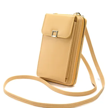 Универсальный мобильный телефон, Женская сумка через плечо с ремешком, женская Сумочка для женщин, Роскошный кошелек для рук, Кожаные Кошельки