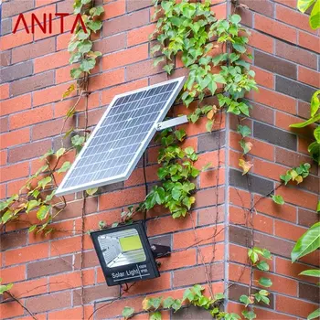 ANITA Солнечный Свет 30 Вт 60 Вт 100 Вт 200 Вт Открытый Внутренний двор Водонепроницаемый Настенный светильник IP65 LED Пульт дистанционного управления