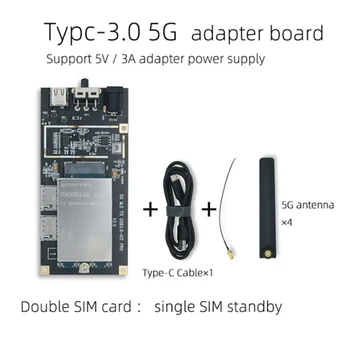 Плата адаптера модуля 5G M.2 к Type-c USB 3.0 Kit PRO для всех модемов QUECTEL RM502Q RM510-GL RM500Q-GL для маршрутизатора