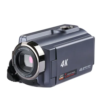 Цифровая камера 4K HD с 16-кратным Цифровым зумом, Камера Ночного Видения, Сенсорный дисплей, Wi-Fi Цифровая HD-камера, CMOS-датчик изображения HDV-534K