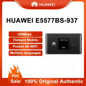 Разблокированный HUAWEI E5577 E5577BS-937 150 Мбит/с Карманный 4G WiFi Точка Доступа Мобильный Wi-Fi Маршрутизатор Поддержка Mifi B1/2/3/4/5/8/19/38/39/40/41