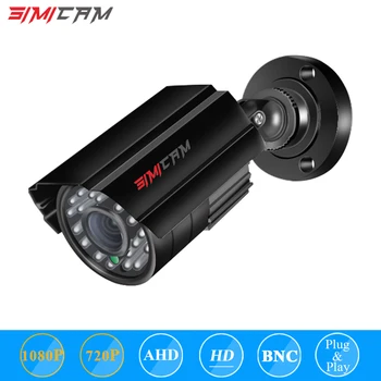 SIMICAM 2.0MP HD 1080p 1920TVL AHD Камера Безопасности Для Наружного и внутреннего Использования 24 шт. светодиодов 120 футов ИК Ночного Видения Водонепроницаемое Видеонаблюдение CCTV