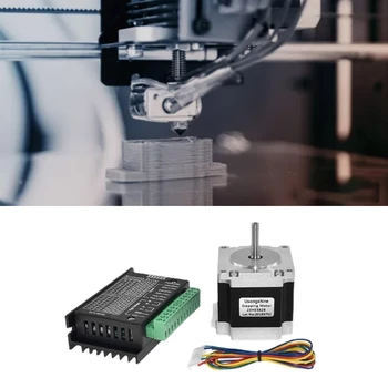 TB6600 Шаговый двигатель Гравировальный станок 3D принтер Аксессуары для гравировки Y9RF