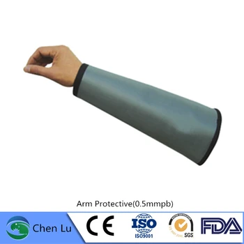Прямые продажи защита от рентгеновского гамма-излучения 0,5mmpb Свинцовые нарукавники защита от ионизирующего излучения защита рук