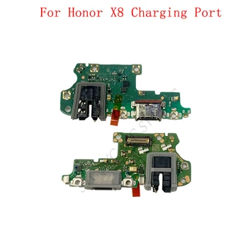 Оригинальный USB-разъем для зарядки, плата порта, гибкий Кабель Для Ремонта Зарядного порта Huawei Honor X8