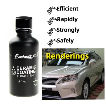 Средство для полировки автомобилей С нанокерамическим покрытием, устойчивым к высоким температурам и царапинам, для чистки и красоты автомобилей