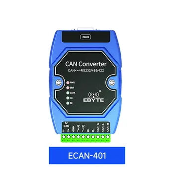 Модуль связи CAN с Преобразователем последовательного протокола RS485 RS232 RS422 в шлюз Modbus RTU ECAN-401 Двусторонней передачи