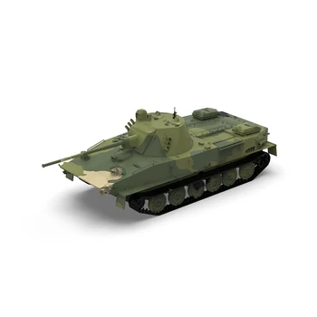SSMODEL 100588 V1.7 1/100 Комплект моделей из смолы с 3D-принтом, Советский легкий танк PT-76-57