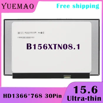 15,6 дюймовый ЖК-экран для ноутбука B156XTN08.1 Для HP TPN-C139 Q208 Q211 HD 1366X768 EDP 30 контактов Ремонт ЖК-дисплея Замена