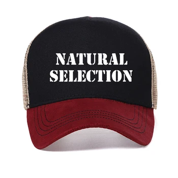 летняя хлопковая шляпа естественного отбора, бейсболка man evolution, модная мужская брендовая шляпа для папы, летние сетчатые дышащие шляпы для дальнобойщиков