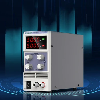 wanptek KPS305DF 4-значный светодиодный источник питания постоянного тока 0-30 В/0-5A 110 В-230 В 0,1 В/0,001 А С Цифровой Регулировкой