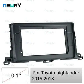 автомобильная стереосистема с фризовой стереопанелью, DVD-рамка для Toyota Highlander 2015-2018