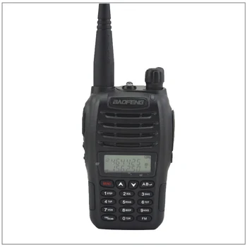 Baofeng UV-B6 Двухдиапазонное УКВ 136-174 МГц и УВЧ 400-480 МГц 5 Ватт 99 каналов FM Портативное двустороннее радио с бесплатным наушником