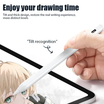 Для Apple Pencil Ручка с наклоном для отклонения ладони для iPad 2022 2021 2020 2019 2018 Pro Air Mini5 Stylus