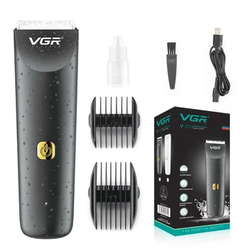 VGR V-231 Низкая Цена, Индивидуальный Станок Для Стрижки Волос, Водонепроницаемый Электрический Триммер для Волос, Детская Машинка для Стрижки Волос для Мужчин Или Ребенка