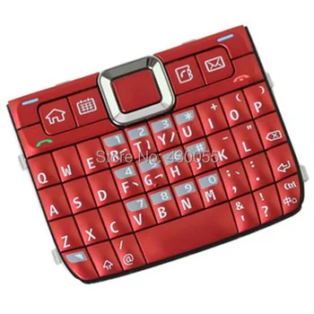 Красный Новый корпус Главная Функция Основные клавиатуры Клавиатуры Кнопки чехол для Nokia E71, бесплатная доставка с отслеживанием#