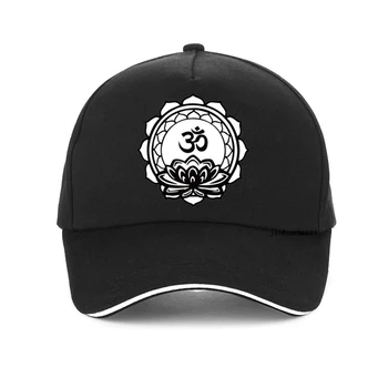 Ом Йога Цветок Лотоса женская шляпа Религиозная Будда Мандала Для Медитации Духовная Индийская бейсболка Буддийская шляпа для Медитации Лотос