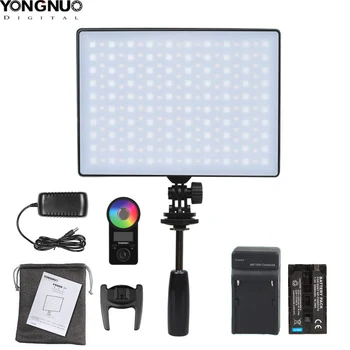YONGNUO YN300Air II YN-300 Air Pro RGB светодиодный светильник для видеосъемки камеры Дополнительно с комплектом зарядного устройства для фотосъемки + адаптер переменного тока
